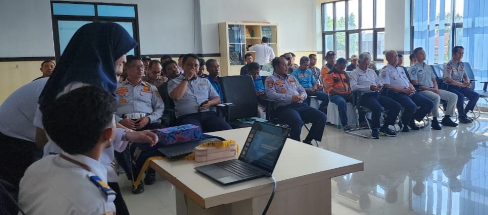 BPTD Kelas II Kaltim bersama KNKT pusat dan Dishub Berau lakukan sosialisasi terkait transportasi darat.