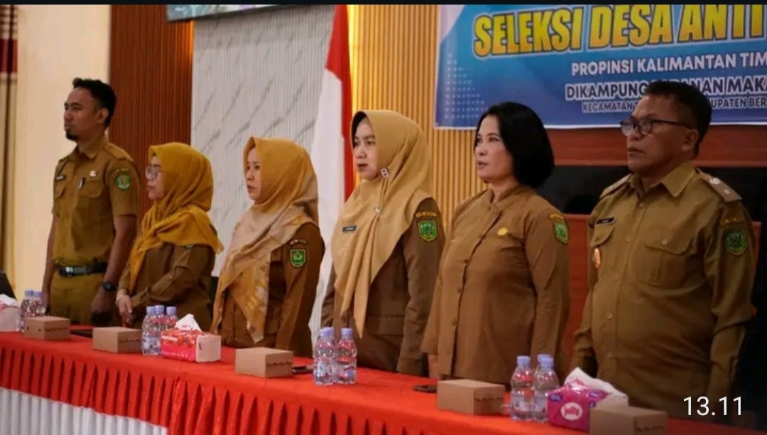 Tim Observasi Lapangan Kaltim Tinjau Kampung Labanan Makarti untuk Lomba Desa Anti Korupsi 2026