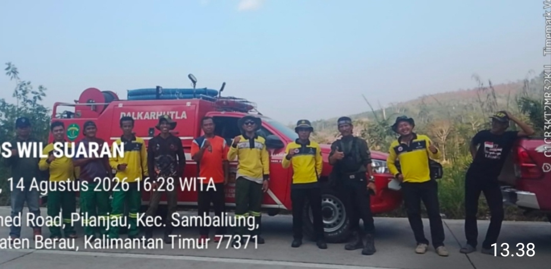 PT TRH Unit Suaran Kerahkan Personel Perlindungan Hutan Cegah Karhutla di Masa Kemarau