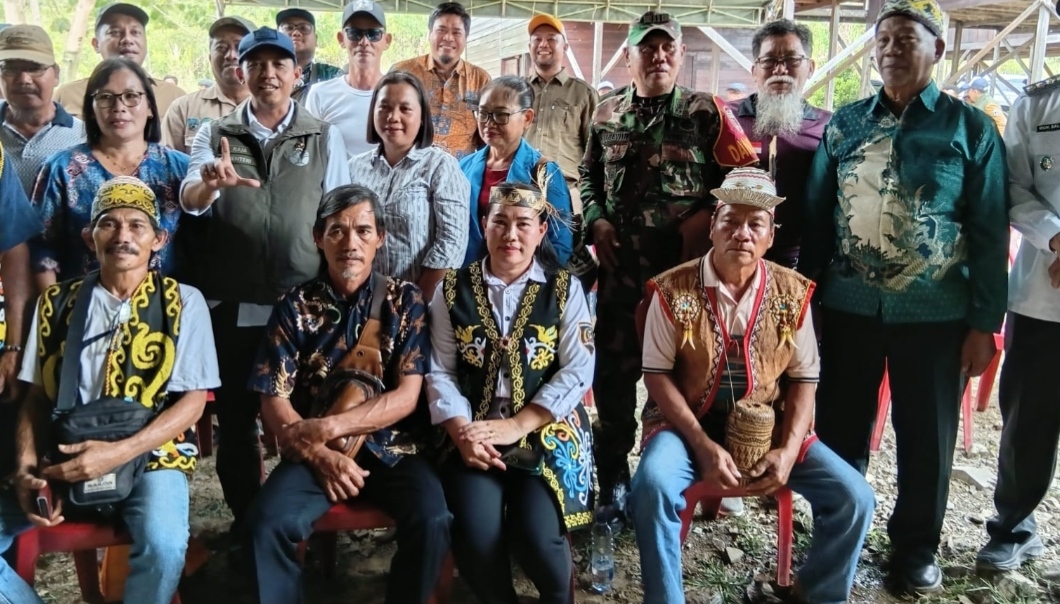 Menteri Kehutanan Lakukan Kunjungan Kerja ke Kampung Merasa, Berau, Temui Masyarakat dan Tokoh Adat